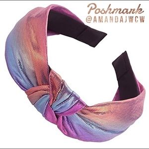 Mermaid Unicorn Metallic Rainbow Headband Option 5